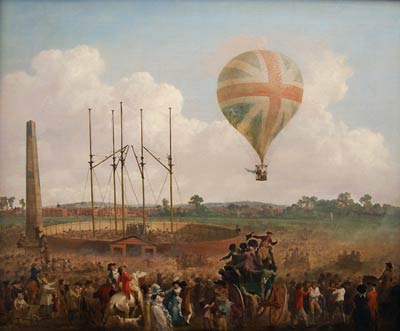 George Biggins' Ascent in Lunardi' Balloon 1785 Julius Caesar Ib