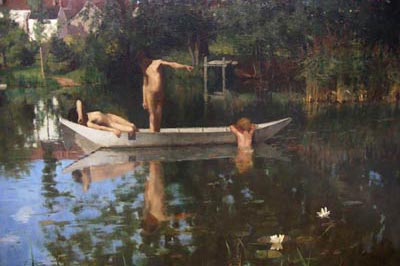 The place for bathing William Stott
