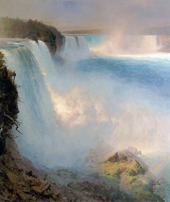 Niagara Falls, from the American Side Frederic Edwin Church