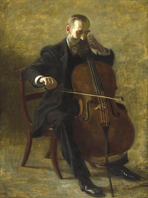 The Cello Player, 1896 Thomas Eakins
