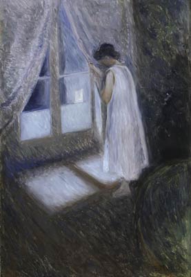 The Girl by the Window, 1893 Edvard Munch