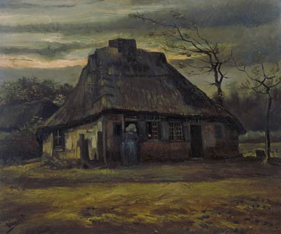 The Cottage, 1885 Vincent van Gogh
