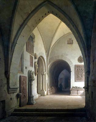 Internal view of the church Max Emanuel Ainmiller