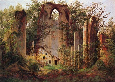 Klosterruine Eldena Caspar David Friedrich