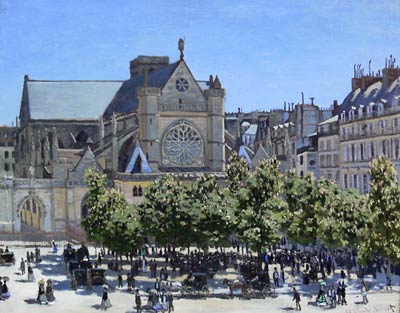 Saint-Germain-l'Auxerrois Paris Claude Monet
