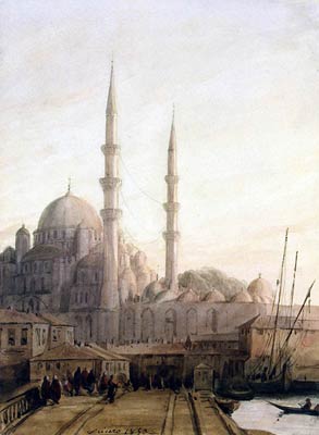 Mosque Yeni-Jami in Constantinople Joseph Fricero