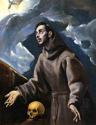 Stigmatisation of St Francis El Greco