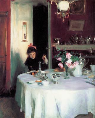 The Breakfast Table (Violet Sargent) John Singer Sargent