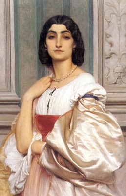 A Roman Lady Frederic Leighton