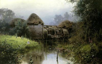 Old Mill Vasily Polenov
