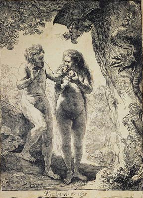 Adam and Eve Rembrandt