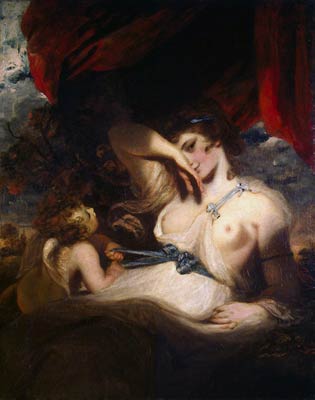Cupid Untying the Girdle of Venus Joshua Reynolds