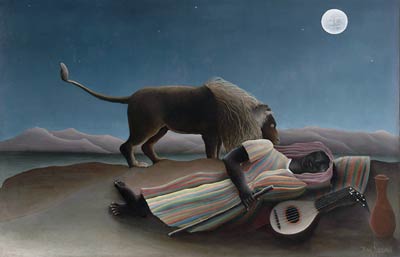 The Sleeping Gypsy Henri Rousseau