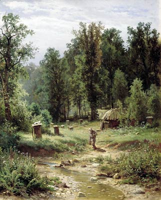 Apiary in a Forest Shishkin, Ivan Ivanovich
