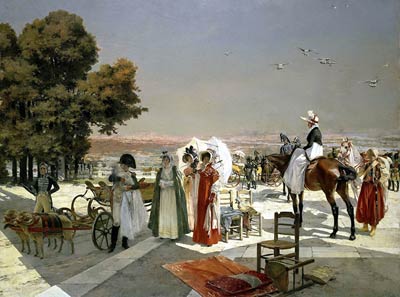 Reception at Compiegne in 1810 Francois Flameng