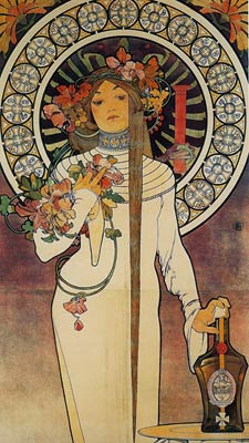 Alfons Mucha - La Trappistine 1897