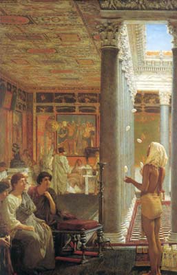 Egyptian juggler 1870, Alma Tadema Lawrence