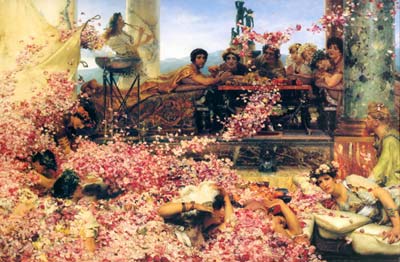 The roses of heliogabalus 1888, Alma Tadema Lawrence