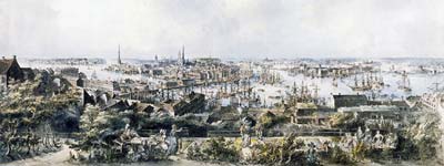 Stockholms panorama 1790