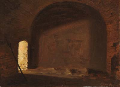 Study of light in a vaulted interior