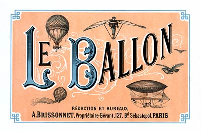 Le ballon redaction et bureaux A. Brissonnet Poster, Paris