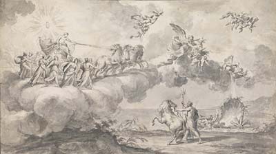 Apollo in his Chariot Led by Aurora