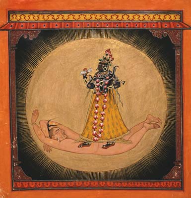 Bhadrakali within the Rising Sun