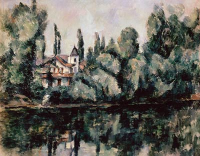 The Banks of the Marne (Villa on the Bank of a River) Paul Cezan