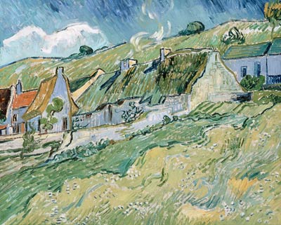 Cottages Vincent van Gogh