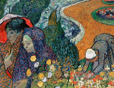 Memory of the Garden at Etten (Ladies of Arles) Vincent van Gogh