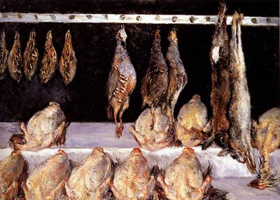 Display Of Chickens And Game Birds Gustave Caillebotte