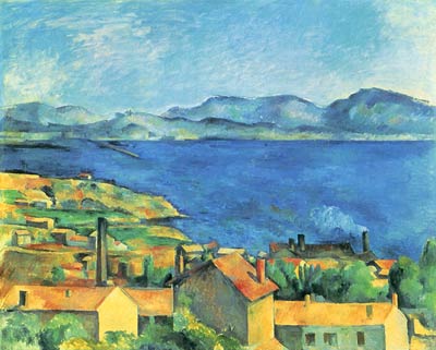 The bay of Marseille Paul Cezanne