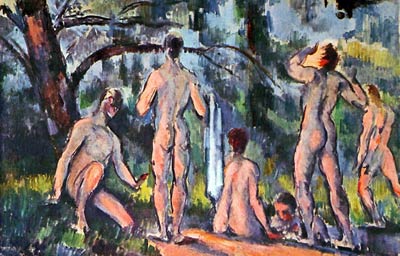 Bathing Paul Cezanne