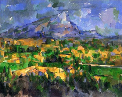 Mount Saintre Victoire Paul Cezanne