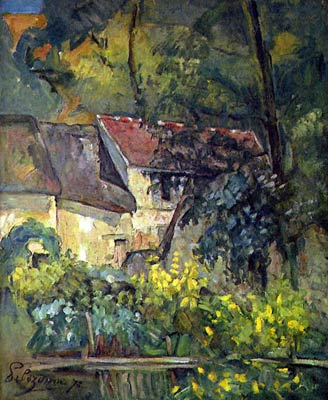 The house of Pere Lacroix Paul Cezanne