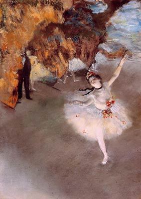 The Star aka Dancer on Stage Edgar Degas