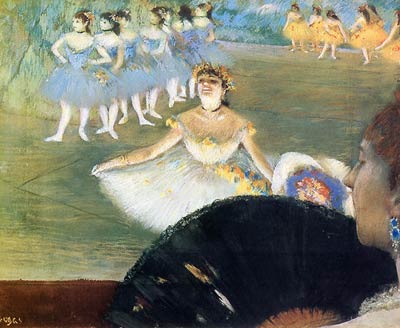 Dancer with a Bouquet of Flowers Edgar Degas
