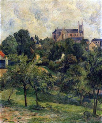 Paul Gauguin -Notre-Dame-des-Agnes, Rouen Paul Gauguin