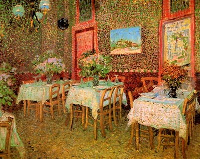 Interior of a Restaurant Van Gogh