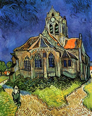 The Church at Auvers 1890 Vincent Van Gogh