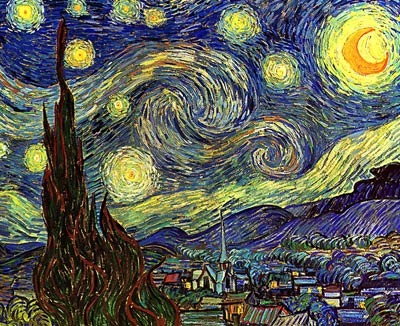 Starry Night 1889 Van Gogh