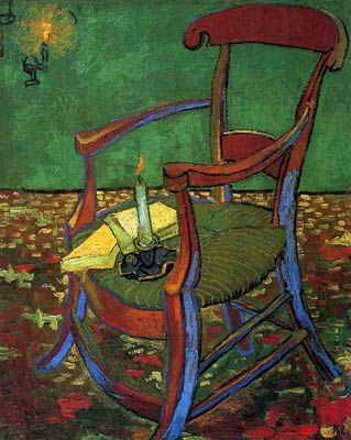 Paul Gauguins Armchair 1888 Vincent Van Gogh