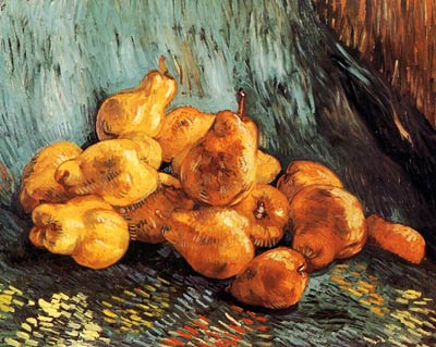 Still Life with Pears 1887 Vincent Van Gogh