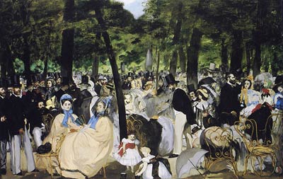 The Concert in the Tuilerien Eduard Manet
