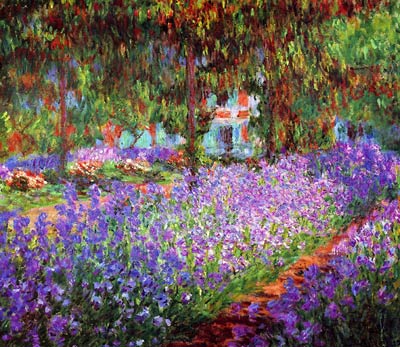 The artists garden at Giverny Claude Monet