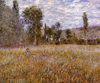 A Meadow Claude Monet