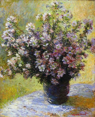 Bouquet of Mallows Monet