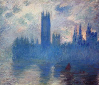 Houses of Parliament, Westminster Claude Monet