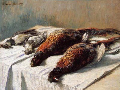 Pheasants and Plovers Monet