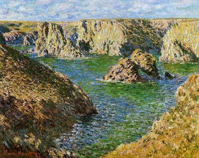 Port Donnant, Belle Ile Claude Monet